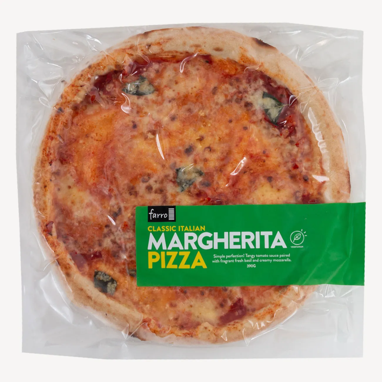farro margherita pizza 390g