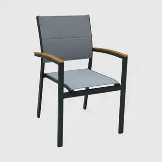 Outdoor Creations Curran Chair With Polywood Armrests