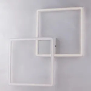 Plafoniera LED KIRA bianco IP20 bianco naturale, 5300 lumen