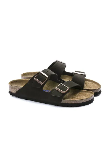 M. Arizona Soft Footbed Suede Leather Mocha