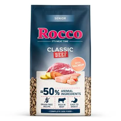 Rocco Senior Classic Rind mit Lachs