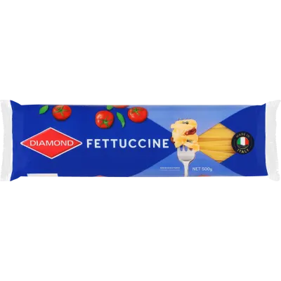 Diamond Fettuccine Pasta