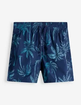 Stampa allover - blu scuro