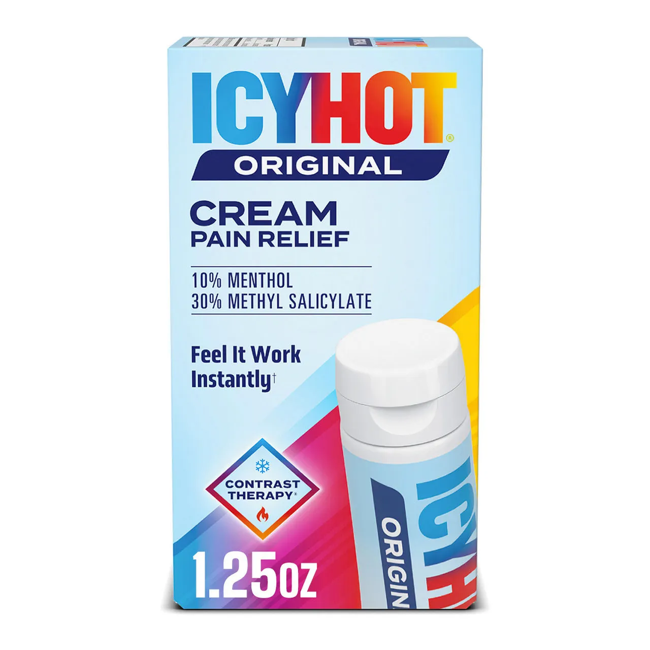 Icy Hot Original Pain Relief Cream, 1.25 oz