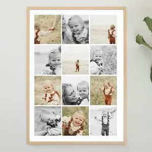 Personlig plakat | Bildecollage Ella