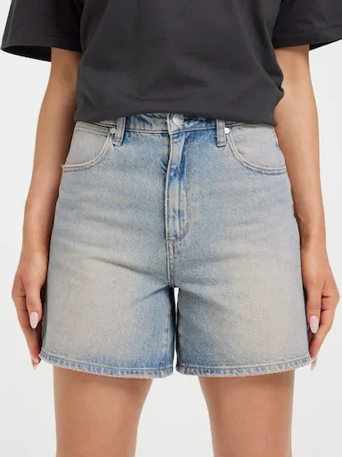 Wrangler High Aline Short In Pink Salt