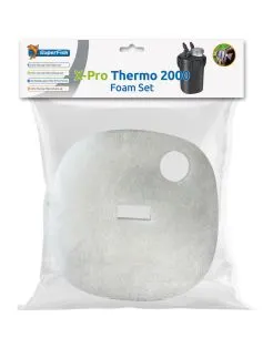 Superfish X Pro Thermo 2000 Schuim Set - Aquariumfilter - 3 stuks