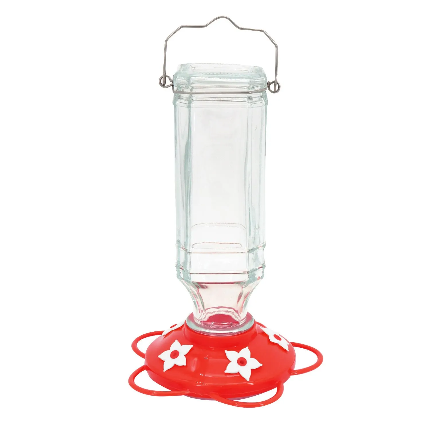 Glass Hanging Hummingbird feeder - 20-oz