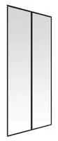 Türvorhang Magnet 95x215cm, Schwarz