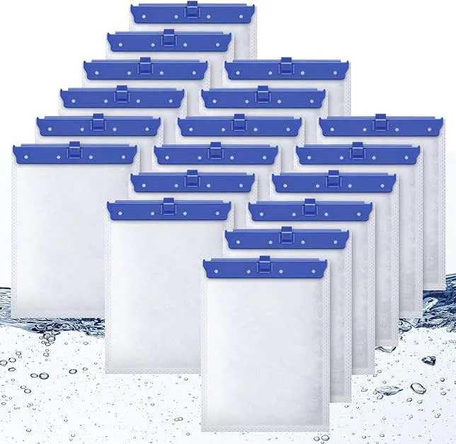 Esctabalt 18 Count Large Filter Cartridges Compatible with Whisper Bio Bag Filters, Large Aquarium Filter Cartridge for Whisper 20i 40i, IQ20/…