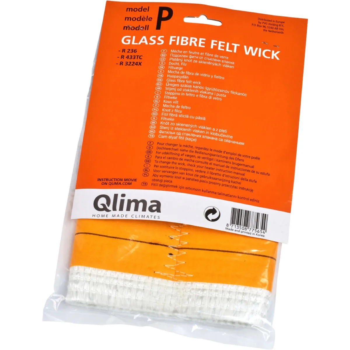 Stoppino di Ricambio per Stufe a Combustibile Qlima