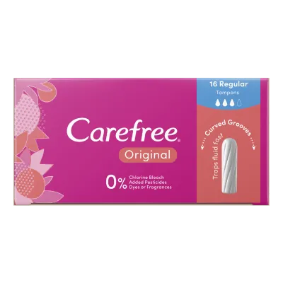 Carefree Tampons 16s