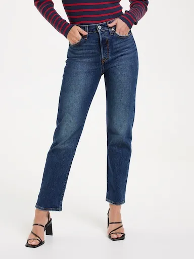Levi's Wedgie Straight In Indifferent Indigo