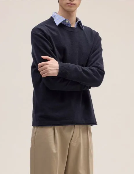 Sammy 60026 Wool Sweater Deep Navy