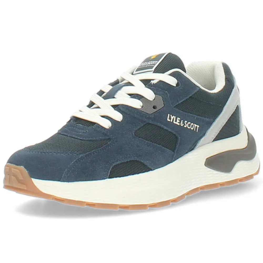 blauwe sneaker