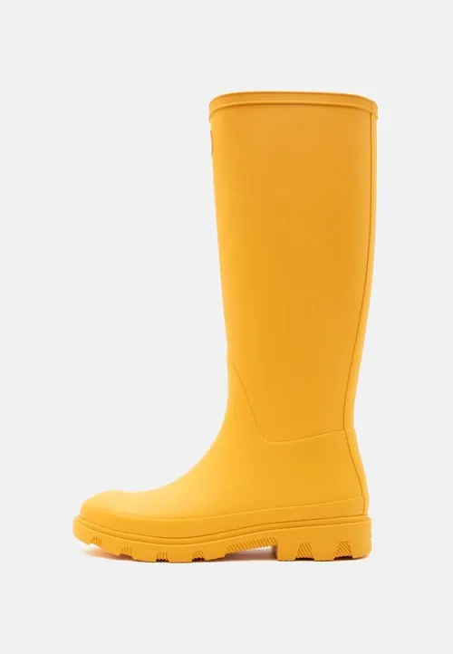 DOWNPOUR TALL BOOT UNISEX - Gummistøvler - yellow