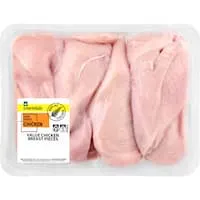 woolworths essentials chicken breast pieces min order 1.8kg