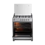 Cocina A Gas Quarzo Murcia Cromado 30001107 INDURAMA 5 Quemadores