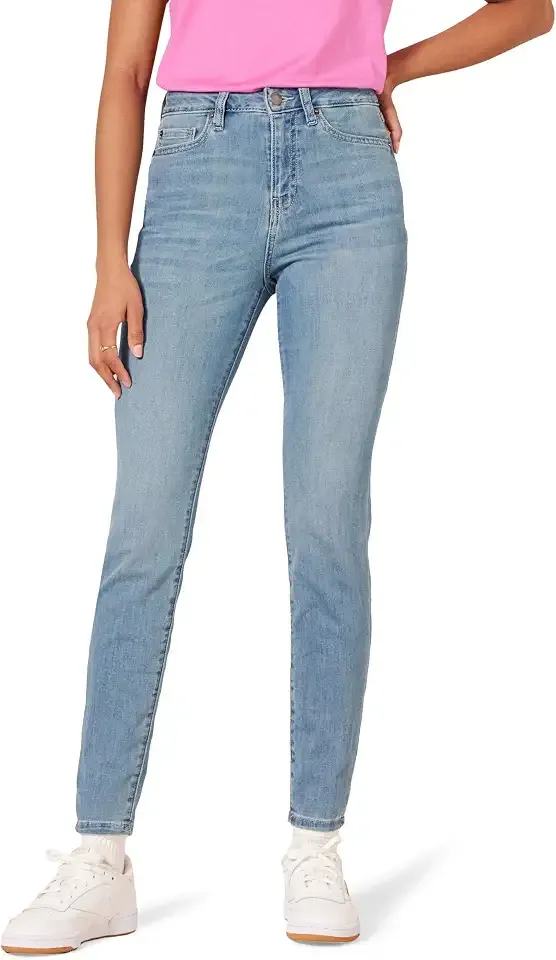 Women's High-Rise Skinny Jeans with Stretch, 5-Pocket Styling, 3 Inseam Lengths - Discontinued Colors
