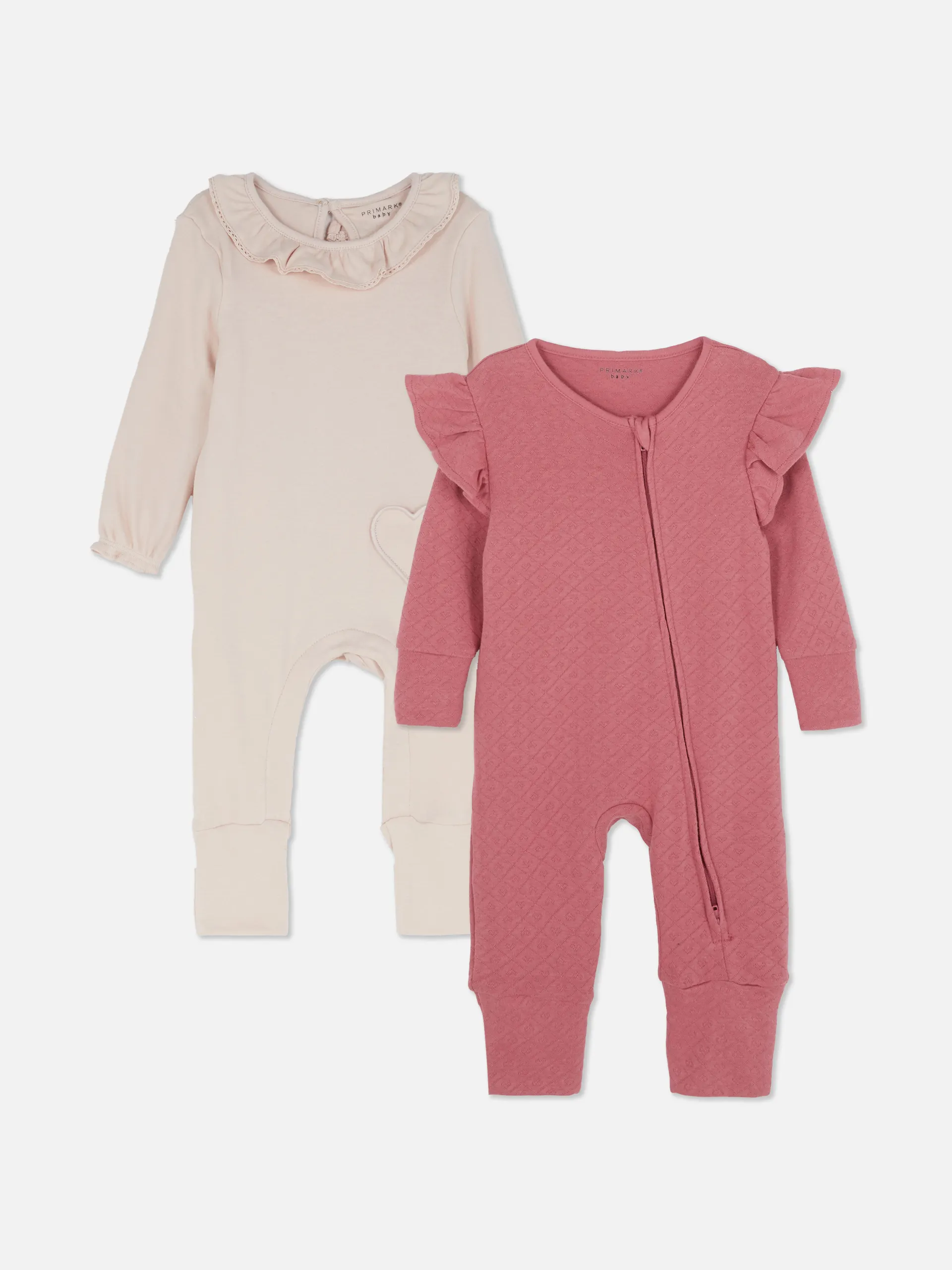 0–18 mois | Lot de 2 grenouillères à volants Room to Grow