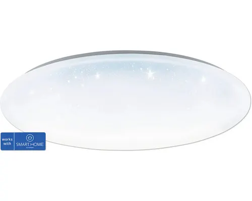 LED stropní svítidlo Eglo Crosslink 11,2 W 4960 lm 2700-6500 K bílé s efektem krystalu - kompatibilní se SMART HOME by hornbach