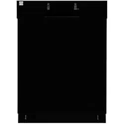 Kenmore 22-14599 24" Built-In Dishwasher - UltraWash, SmartWash, Sanitize Rinse, SmartDry and Leak Detection - 14 Place Settings - 51 DBA - ENERGY STAR Certified - 24" - Black