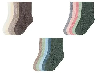 Calcetines de canalé para bebé pack 5