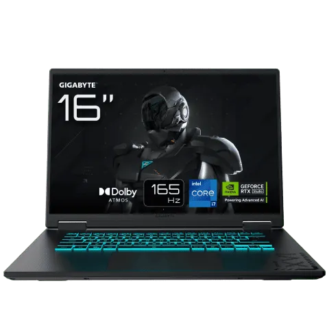 Gigabyte GAMING A16 CTHI3FR894SD - 16" FHD+ 165Hz i7-13620H RTX 5050 16Go 1To Sans OS