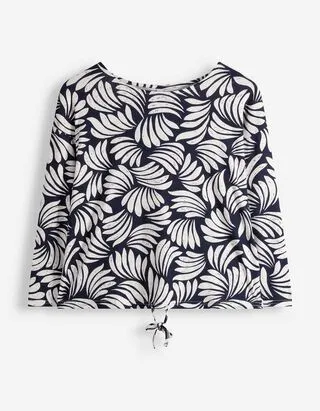 Maglia - Con nodi - Blu scuro