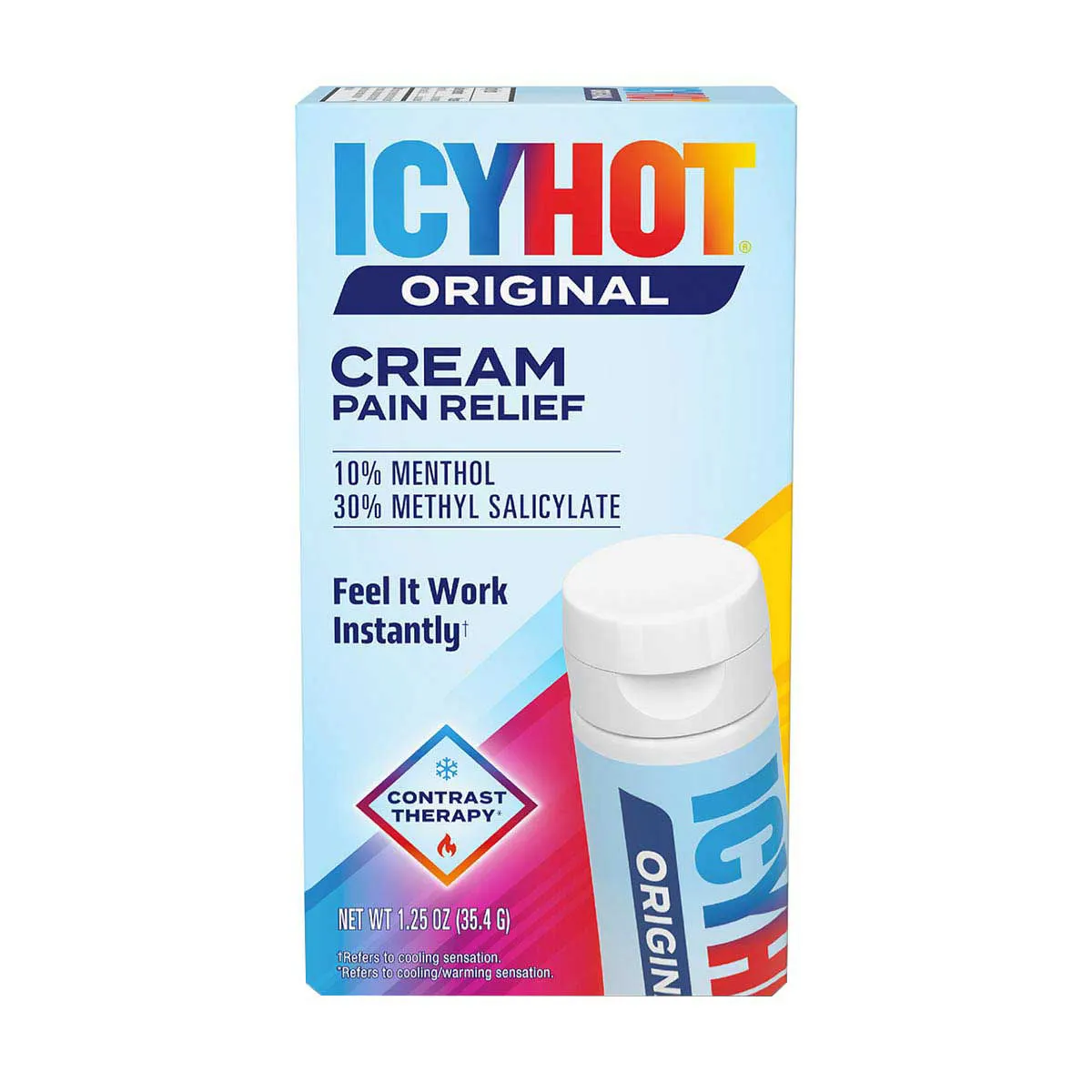Icy Hot Original Pain Relief Cream, 1.25 oz