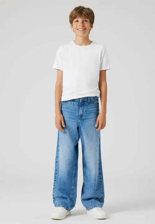 JEANS BAGGY LOOSE FIT - Jeans relaxed fit - medium blue denim