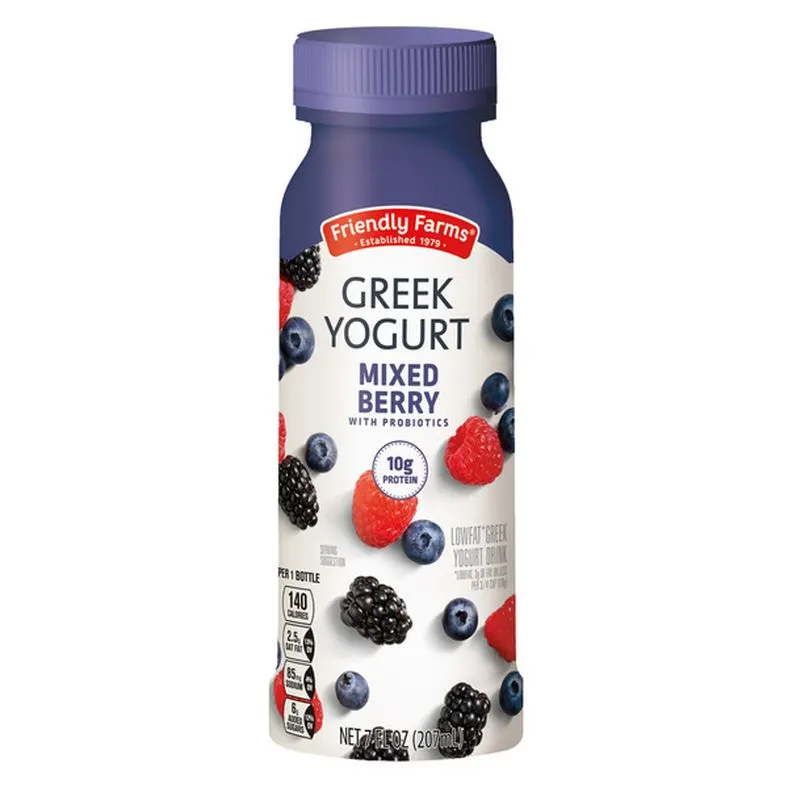 Friendly Farms Drinkable Yogurt Mixed Berry