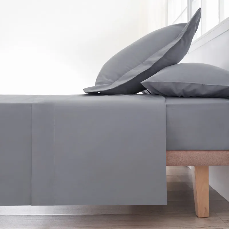 Sábana Encimera Algodón - Basic Marengo