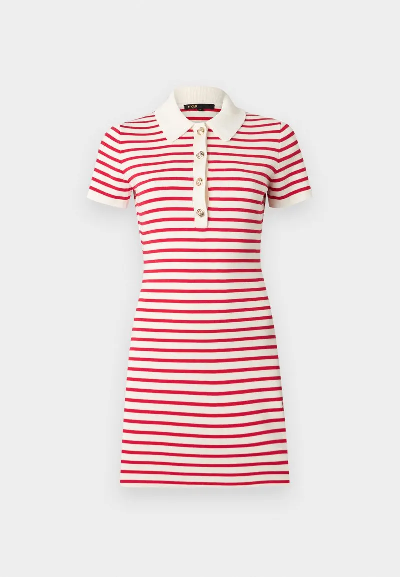 RASTRIDRAYE - Strikket kjole - red