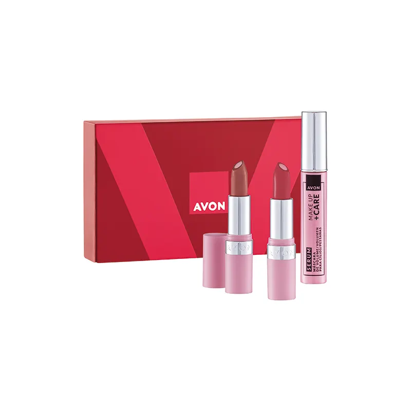Presente Avon Tratamake Duo Rosa Framboesa