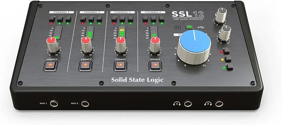 Solid State Logic USB-C Audio Interface 12 12x4