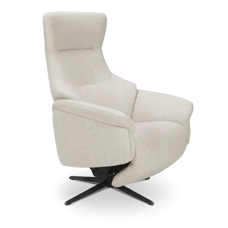 Relaxfauteuil Impreza - handmatig - stof Soda Beige