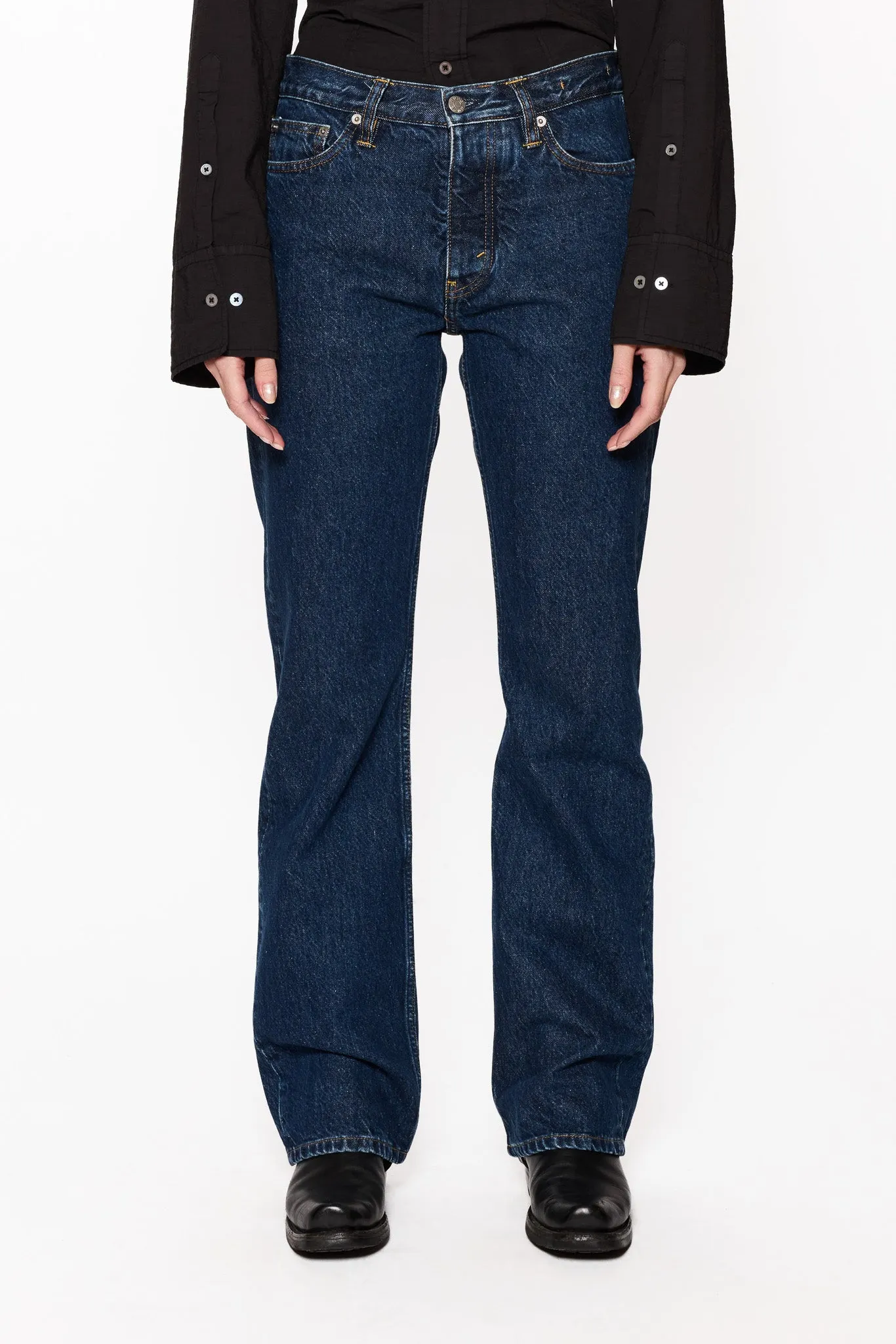 Relaxed Bootcut Jeans
