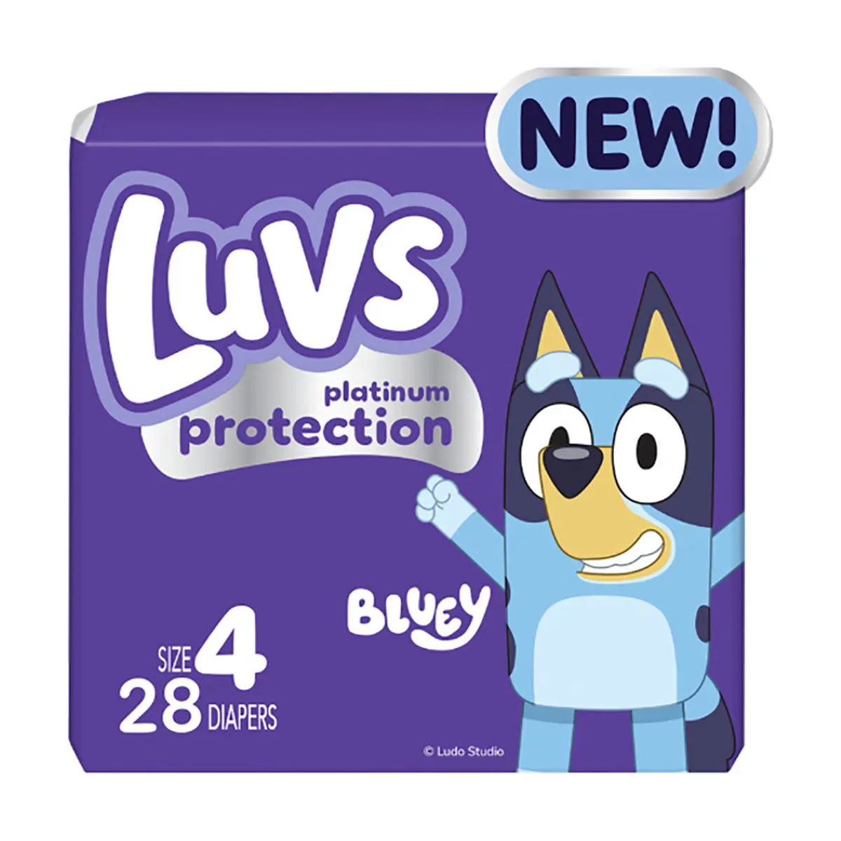 Luvs Platinum Protection Baby Diapers, Size 4, 28 ct