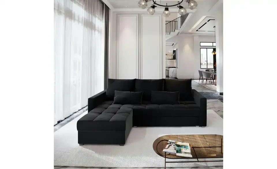 MASSENO Ecksofa mit Schlaffunktion Kos