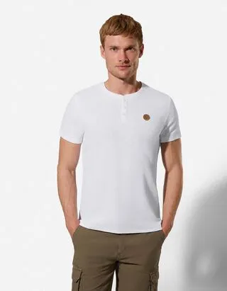 T-shirt - Abbottonatura - bianco