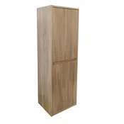 Colonne de salle de bains EVASION finition mélamine effet bois - H. 120 cm