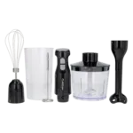 Licuadora De Mano 4 En 1 Con Accesorios HOLSTEIN 250 Watts