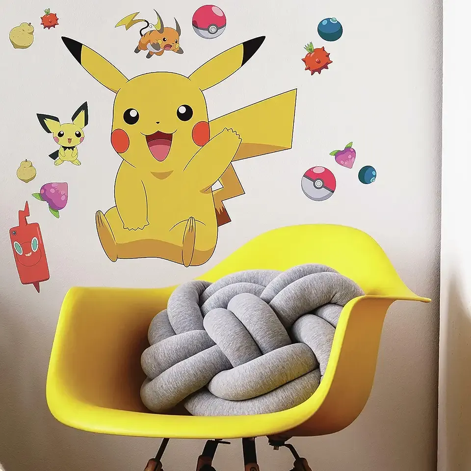 RMK4821GM Pikachu Giant Peel and Stick Wall Decals
