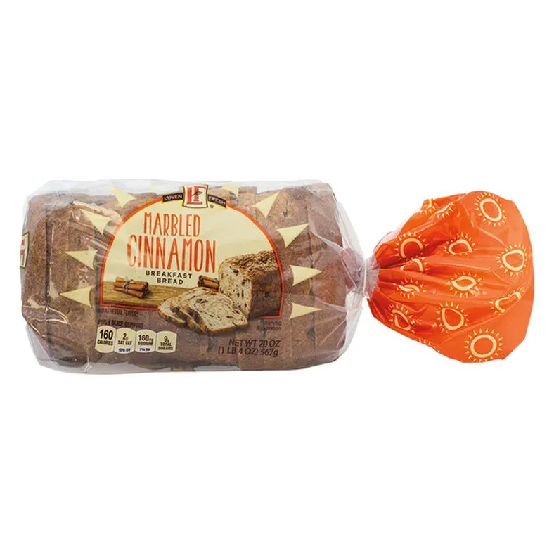 L'oven Fresh Marbled Cinnamon Breakfast Bread