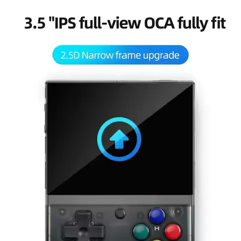 Video Game Consoles AMPOWN Miyoo Mini Plus Handheld Players 3.5'' IPS Portable Retro Game Linux System 3000mAh Wireless Emulator