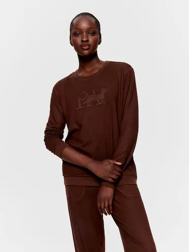 Chocolate Logo Plush Sweater