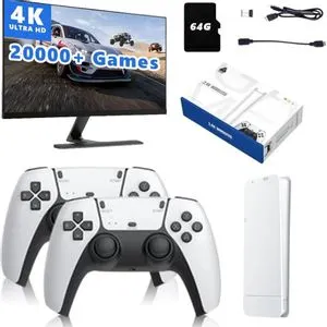 Consola Retro Game Stick M15 Plus Pro + 2 Joysticks + 20mil Juegos FULL Emulador 3D