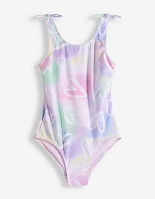 Costume da bagno - Stampa allover - bianco