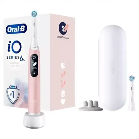 ORAL-B IO6S SÄHKÖHAMMASHARJA PINK